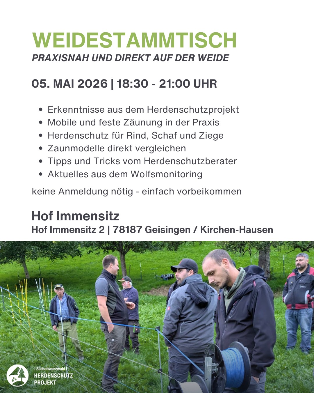 Weidestammtisch Kirchen Hausen